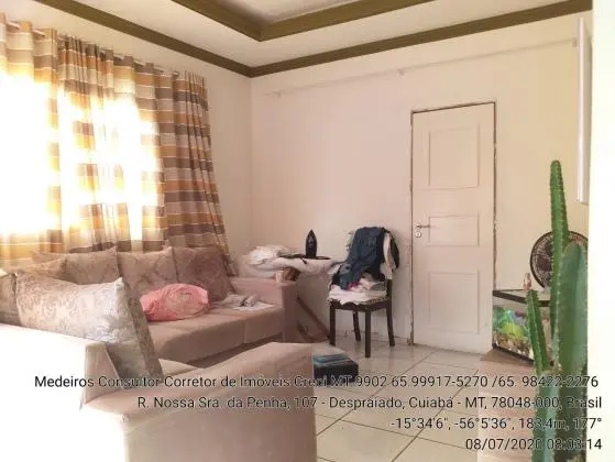 VENDO!!! Uma casa no bairro alto do boa vista vizinho do bairro despraido na cidade de Cuiabá-MT