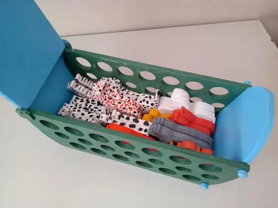 Arca de Noé Educativa em madeira (com 13 pares de animais)
