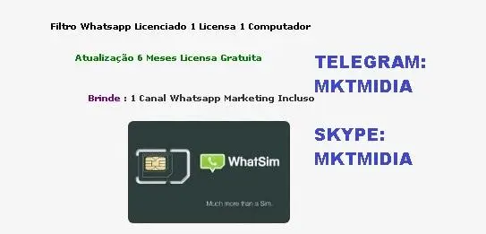 Filtro De Contatos Whatsapp Marketing