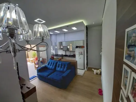 Lindo Apartamento 2 Dormitórios 64 m2 + 30 m2 de Quintal em Santo André - Vila Curuçá.