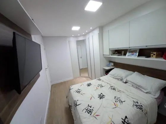 Lindo Apartamento 2 Dormitórios 64 m2 + 30 m2 de Quintal em Santo André - Vila Curuçá.