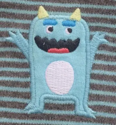 Macacão Carters Monstrinho Bebê Peça