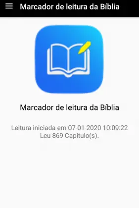 marcador de leitura da bíblia