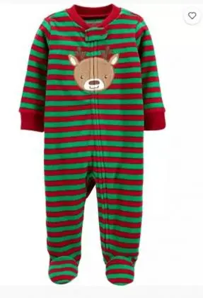 Overall De Natal Manga Longa Carters
