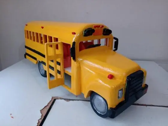 Réplica: Ônibus Escolar Americano - 