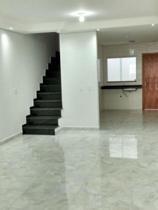 Sobrado Novo 3 Suítes 218 m² em Santo André - Vila Curuçá.