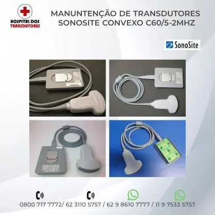 TRANSDUTORES SONOSITE - MANUTENÇÃO NO BRASIL