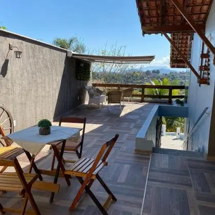 Vendo belíssima casa em condomínio em Cantagalo  - Pendotiba, 5 quartos ou permuto por Icaraí e Jardim Icaraí