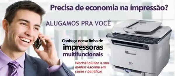 Aluguel Impressora Zona Leste Tatuapé melhor preço, Multifuncionais, Laser - SP Melhores Marcas