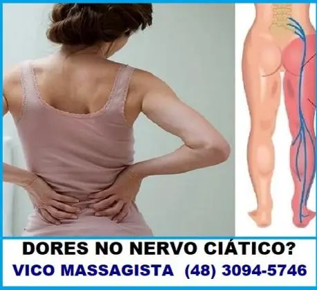 Massagem Terapêutica para nervo ciático em São José SC