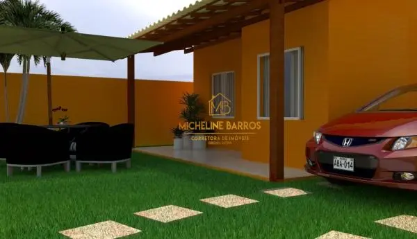 Modelo de casa de 1 quarto a venda em Unamar, Cabo Frio - RJ