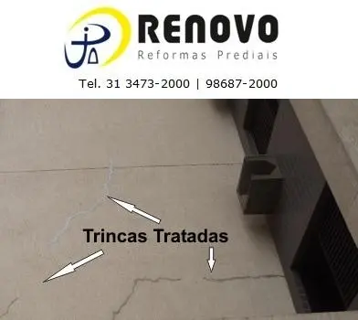 Tratamento Reforma Pintura Impermeabilização de Fachada Belo Horizonte