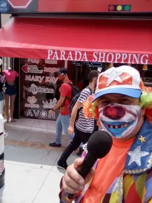palhaço para recreação em eventos corporativos