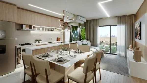 Apartamentos com 1 ou 2 dormitórios c/ suíte, vaga e terraço
