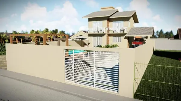 Casa 3 dormitórios 2 suítes - Praia da Gamboa - Garopaba/SC