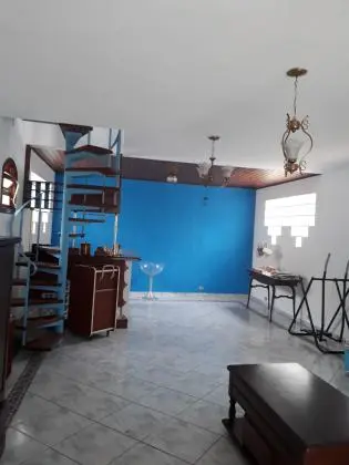 Casa com cômodos antigos