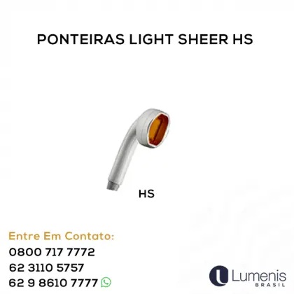 MANUTENÇÃO DE PONTEIRAS LIGHT SHEER HS, ET, XC. Atendemos todo o Brasil