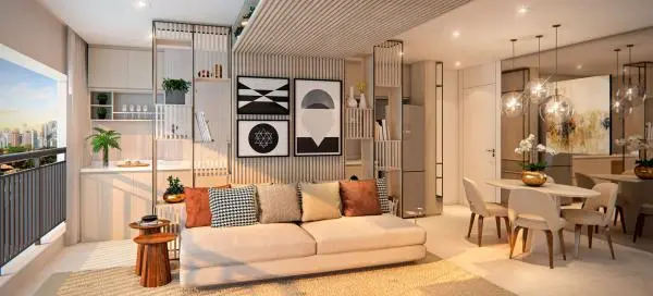 Apartamentos de  55m2 a 85m2 2 a 3 Dormitórios 1 Suíte