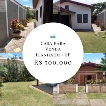 Casa para Venda Itanhaém / SP
