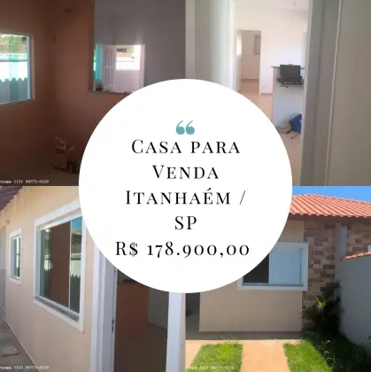 Casa para Venda Itanhaém / SP