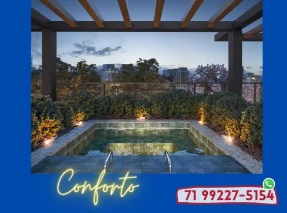 Confira 3 suítes com 130m2 no melhor do Caminho das Arvores, Saiba mais!