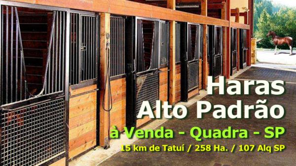 HARAS DE ALTO PADRÃO,107 ALQUEIRES,TATUÍ, SP