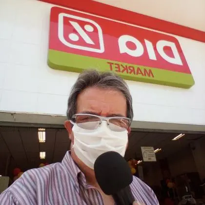 locução porta loja, animador, locutor de PDV