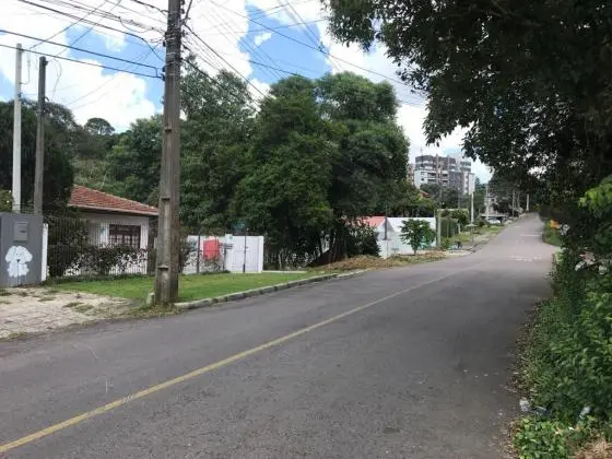 Terreno cercado de vegetação natural