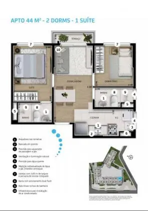 Vendo Studio e Apartamento Viva Smart Freguesia do Ó metro linha Laranja Freguesia do Ó