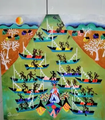 Aécio tema procissao medida 60x60