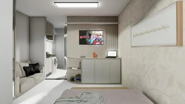 Apartamento com 1 ou 2 quartos - Campo Grande