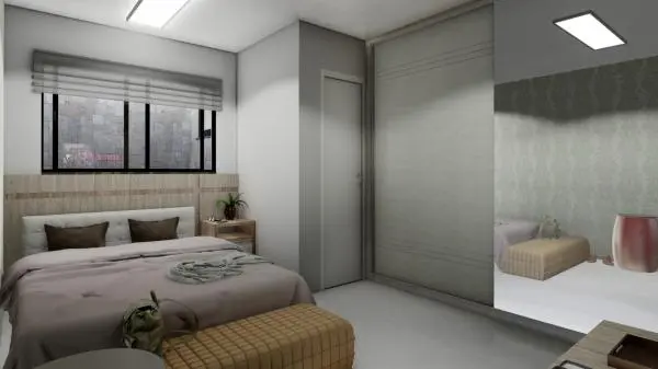 Apartamento com 1 ou 2 quartos - Campo Grande