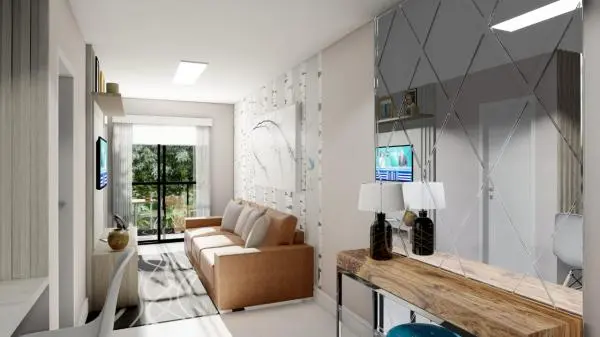 Apartamento com 1 ou 2 quartos - Campo Grande