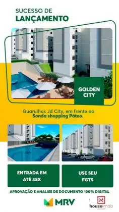 Apartamento em Guarulhos, de 38m2