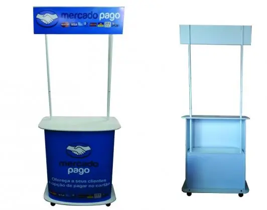 Balcão PDV Promocional + Adesivação