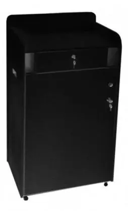 Balcão Vallet Preto + Guarda Sol Preto 1, 60