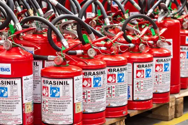 Extintores de incêndio