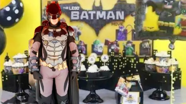 Batman Cover Personagens Vivos Festas Infantil Armadura