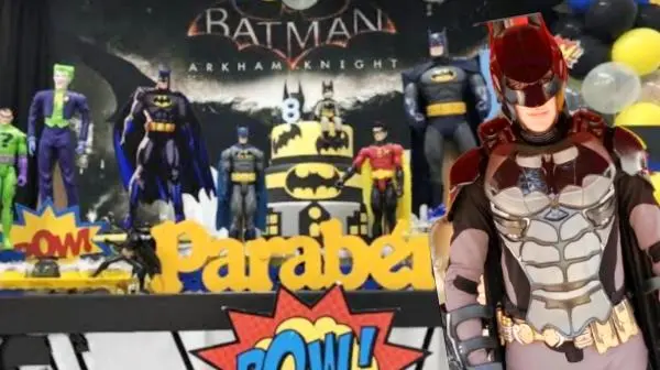 Batman Cover Personagens Vivos Festas Infantil Armadura