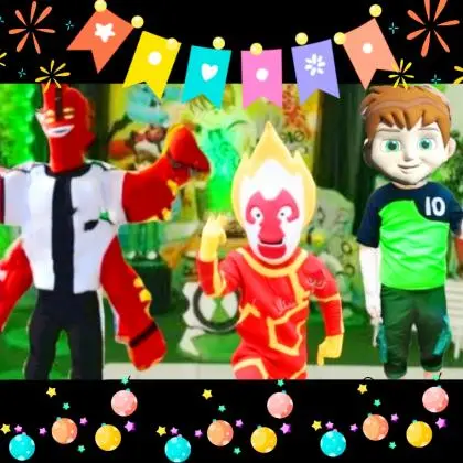 Ben 10 Cover Turma Personagens Vivos Festa Infantil