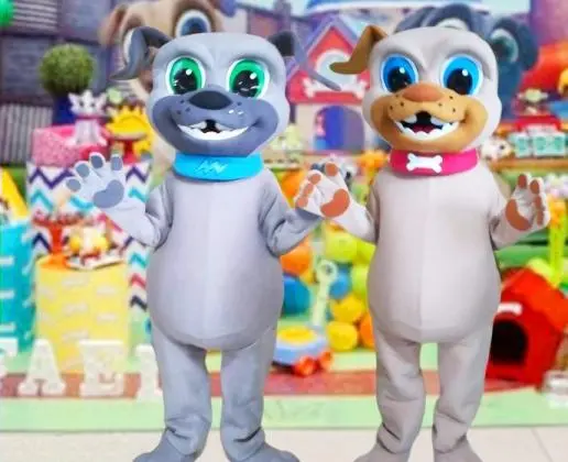 Bingo e Rolly Cover Personagens Vivos Festas Infantil