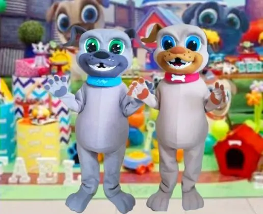 Bingo e Rolly Cover Personagens Vivos Festas Infantil