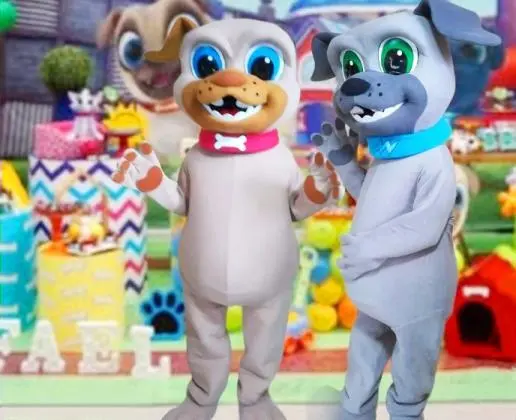 Bingo e Rolly Cover Personagens Vivos Festas Infantil