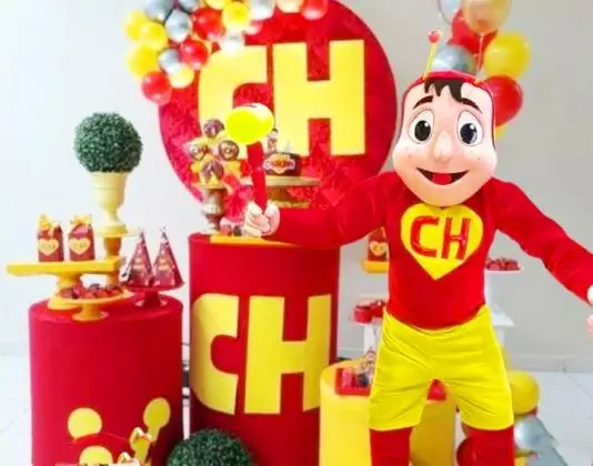 Chapolin Colorado cover personagens vivos festas infantil