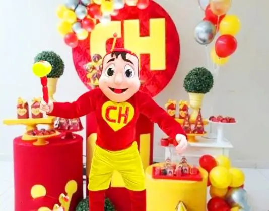 Chapolin Colorado cover personagens vivos festas infantil