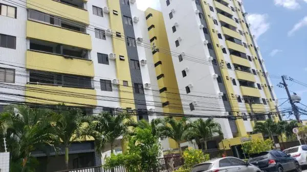 Exc apto 3 qts c armários a 20 mts Shop Rio Mar