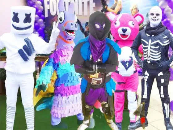 Fortnite Cover Personagens Vivos Festas Infantil