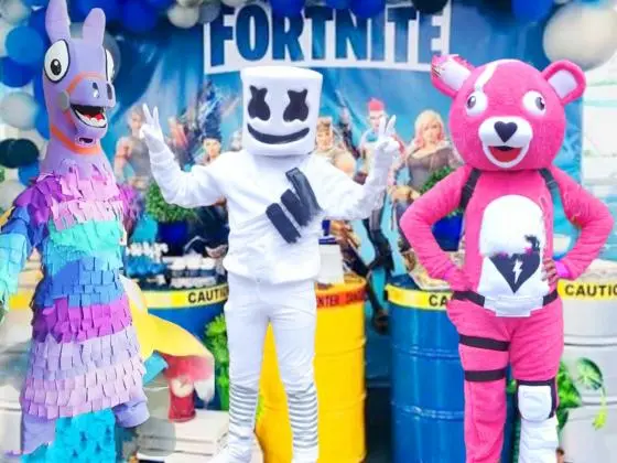 Fortnite Cover Personagens Vivos Festas Infantil