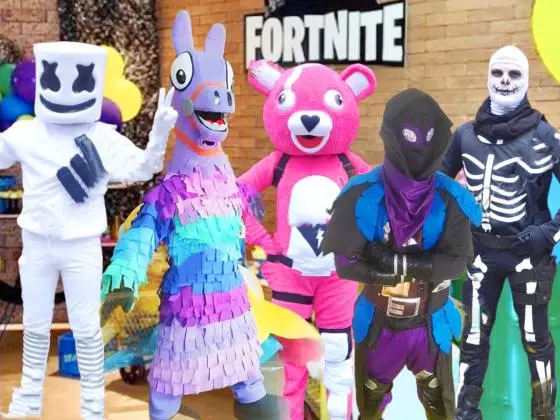 Fortnite Cover Personagens Vivos Festas Infantil