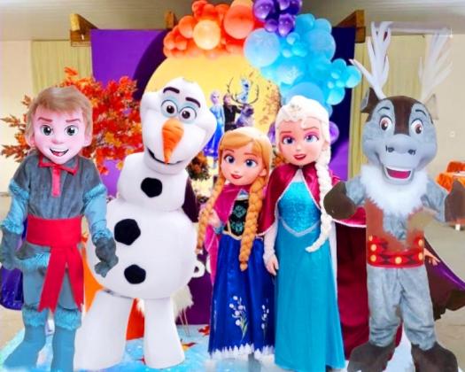 Frozen Cover Personagens Vivos Festas Infantil Turma
